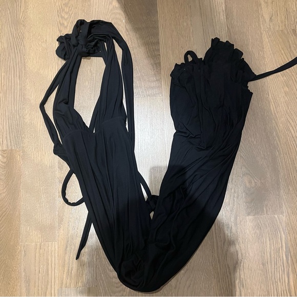 BLACK Rachel Pally Alady Maxi Dress Size Small - Picture 4 of 6